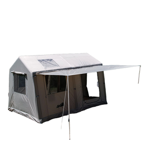 Carpa Inflable de PVC de Una Sola Capa con Dos Habitaciones, Carpa de <span class=keywords><strong>Camping</strong></span> Reforzada para Acampar en la Naturaleza - Product Image 1