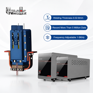 เครื่องเชื่อมอัตโนมัติแบบใหม่สำหรับเชื่อมสเตเตอร์มอเตอร์ สำหรับเครื่องเชื่อมจุดคาร์บอนบรัช  เครื่องเชื่อมจุดฮีทซิงค์ <span class=keywords><strong>VC</strong></span> - Product Image 3
