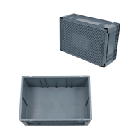 Boîtes de rangement en plastique empilables Euro JOIN 600*400*230mm, boîtes de déménagement en PP pour un rangement efficace