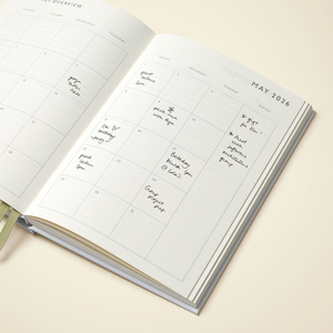 Planificador Diario, Una Página <span class=keywords><strong>por</strong></span> Día, Encuadernación en Espiral, Cubierta de Papel, Tapa Dura A5, <span class=keywords><strong>Agenda</strong></span> Académica Anual, Diario, Cuaderno con Soporte para Bolígrafo - Product Image 6