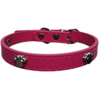 Collier pour chien transfrontalier motif patte, nouveau design coréen, en polyuréthane, pour animaux de compagnie de loisirs, collier de cou pour petites, moyennes et grandes races, Teddy