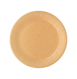 6.3 Inch Round <b>Paper</b> <b>Plate</b> Disposable Light Weight Elegant <b>Small</b> <b>Plates</b> for Wedding Birthday Party and Catering Events - Product Image 1