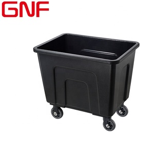 Troli Plastik GNF Heavy Duty untuk <span class=keywords><strong>Linen</strong></span>, Troli Laundry, Troli Kebersihan, Troli Kapasitas Besar, Troli Berat - Product Image 2