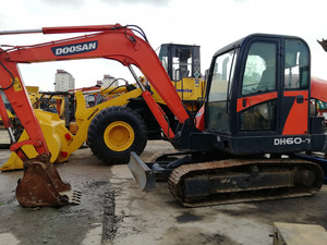 รถขุด Doosan DH60 มือสองจากเกาหลี พร้อมเครื่องยนต์ยันมาร์ - Product Image 3