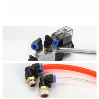 Connecteur rapide en plastique pour tuyau d'air, raccord rapide noir, fabricant de raccords pneumatiques, connecteur de tube carré