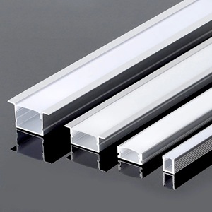 Perfil de Aluminio Extruido de Bajo MOQ, Perfil de Aluminio LED de 24*7 mm, Riel de Aluminio para LED, Difusor de Canal LED de 2 m - Product Image 1
