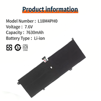 Batterie d'ordinateur portable OEM de haute qualité L18M4PH0 L18C4PH0 pour Lenovo YOGA C940-14IIL 81Q9 7.68V 60WH