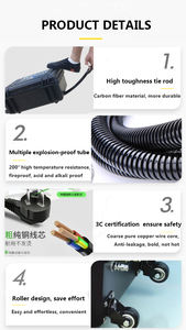 OEM גבוהה לחץ קר וחם מים ניקוי 30S מהירה אדי קיטור מנקה רכב לשטוף מכונה נייד אוטומטי רכב מכונת כביסה - Product Image 4