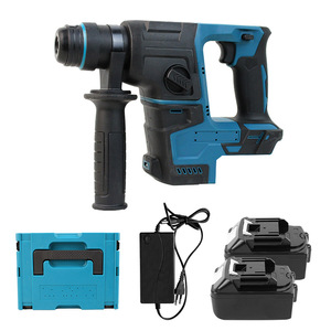 Kit de herramientas de <span class=keywords><strong>martillo</strong></span> rotatorio inalámbrico sin escobillas de 26 mm, <span class=keywords><strong>martillo</strong></span> eléctrico para bricolaje, herramientas eléctricas, venta al por mayor de fábrica - Product Image 3