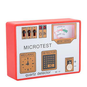 Máy kiểm tra dung lượng pin đồng hồ Máy dò chuyển động thạch anh xung QD-10 để sửa chữa đồng hồ - Product Image 2
