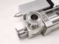 Pompe doseuse pneumatique à piston en céramique basse pression pour l'industrie automobile, remplissage de lotion, OEM Haiwu QZB