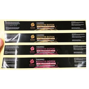 Vòng Hình Dạng Vòng Tròn Tùy Chỉnh In Ấn Khác Nhau Hương Vị Kim Loại Lá Nhãn Dán Nhãn Cho Tóc Mặt Nạ Điều Trị - Product Image 3