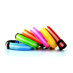 Luminous <strong>Glow</strong> Necklace <strong>Dog</strong> <strong>Collar</strong> LED Light New Arrival 360 Degree Glowing USB Rechargeable Waterproof RIBBONS Solid Sustainable - Product Image 1