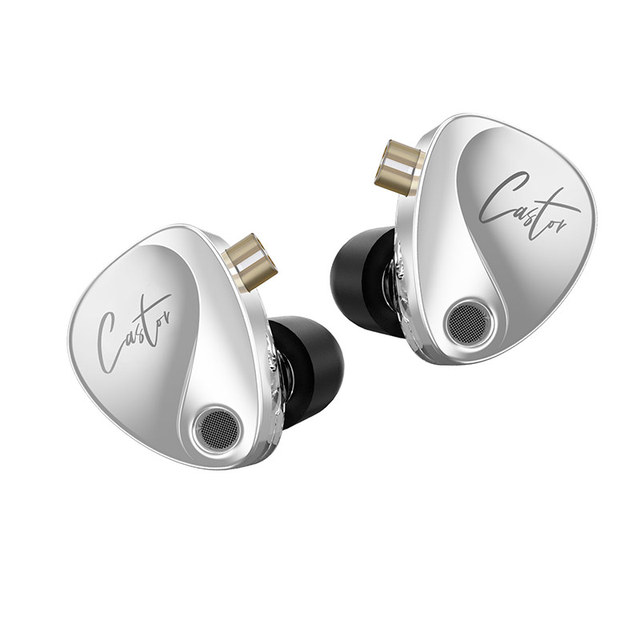 KZ Castor in Ear HiFi Earphone 2 Dynamic High-end Tunable Balanced Armature Earphones Monitor Headphones Wired with Mic Earbuds