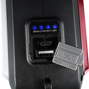 Lampe de poche LED rechargeable Hc268, batterie 2000 mAh, randonnée, camping, lumière d'urgence - Product Image 4