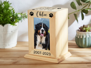 Wooden Keepsake <b>Box</b> Urn Ashes - Product Image 3