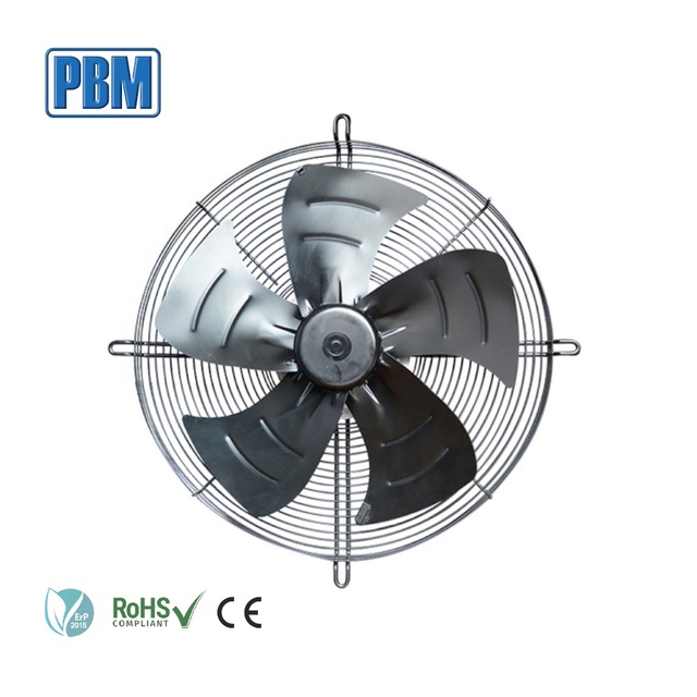 PBM China 450x140 mm Free Standing Axial Fan 230V Electric EC Cast Iron Blades IP44 Telecom Station/Heat Exchanger 316Pa 76dBA