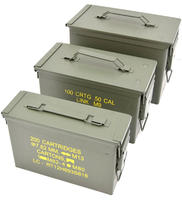Boîte à munitions en métal PA108 Fat 50 Cal Iron Ammo Can avec prise en charge de la personnalisation OEM