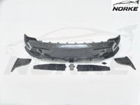 Nouveau kit d'adaptation sport aérodynamique en fibre de carbone forgée, clips de fixation, ajustement OEM impeccable pour pare-chocs avant, jupes latérales et arrière