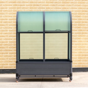 Portable Mini Movable Modern Metal <b>Frame</b> PVC <b>Raised</b> Garden <b>Bed</b> with Polycarbonate Greenhouse Eco-Friendly Plant Tent - Product Image 3