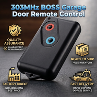 Télécommande de remplacement pour porte de garage à code roulant 303 MHz, émetteur 2 boutons pour ouvre-porte de garage, clé sans fil