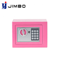 JIMBO Precio al por mayor Seguridad Pequeña Caja de seguridad digital portátil para dinero y documentos