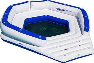 Salón Flotante Inflable Malibu - Isla Flotante para 6 Personas, Ideal para Lagos, Piscinas y Fiestas en la Playa - Product Image 5