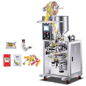 Multi-Function Vertical Automatic Packaging Oil Honey Sachet Tomato Filling Making Ketchup Liquid Packing Machine