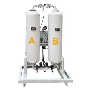 Secador de aire de adsorción sin calor desecante de punto de rocío-20 y-40, para compresor de aire