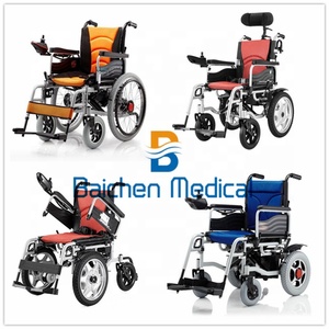 Silla de ruedas eléctrica portátil, joystick para Hospital, motor para silla de ruedas, 2023 H - Product Image 3