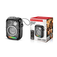 Altavoz Inalámbrico Portátil Recargable Mini, Altavoz Bluetooth Retro con Radio FM y Ranura para Tarjeta TF