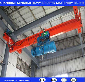 Pont roulant électrique en parfait état avec système de commande PLC, capacité de levage, atelier, ferme, caractéristiques du palan, moteur, pompe à engrenages - Product Image 2