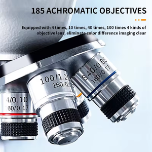 Biooptics กล้องจุลทรรศน์สามตาสำหรับการแพทย์กล้องจุลทรรศน์เพื่อการศึกษาในห้องปฏิบัติการกำลังสูง - Product Image 5