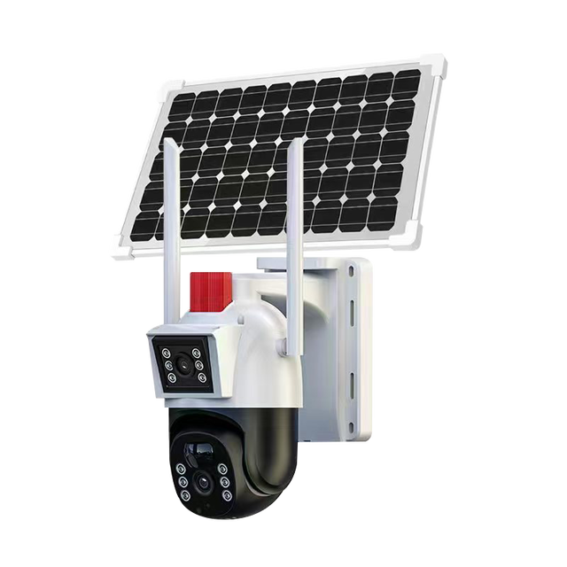 BES 4K V380 Pro Dual Lens Solar Power Security PTZ CCTV Camera Wireless WiFi Outdoor 4G Sim Card Solar Camera