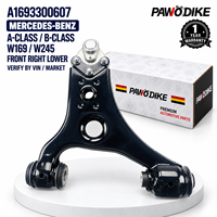 Lengan Kontrol Wishbone Bawah Depan OE A1693300607 untuk Mercedes Benz W169 W245 A170 B170 B180 B200 A150 A180 Suku Cadang Mobil Kustom