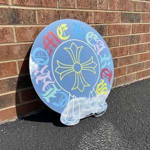 <span class=keywords><strong>Espejo</strong></span> <span class=keywords><strong>de</strong></span> Anime <span class=keywords><strong>de</strong></span> Forma Irregular, Ligero y Duradero, <span class=keywords><strong>de</strong></span> Lujo, para Decoración del Hogar en Cumpleaños y Navidad - Product Image 3