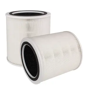 Custom High Efficiency 3 In 1 True HEPA And Activated Carbon Filter Replacement For LEVOIT Air Purifier Core 400S Core 400S-RF