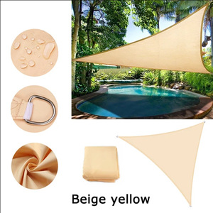 Voile d'ombrage triangulaire ciel étoilé en tissu Oxford, protection UV, pour jardin, patio, auvent extérieur - Product Image 4