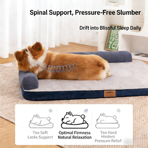 Nuovo Letto per Cani <span class=keywords><strong>2026</strong></span> per Tutte le Stagioni, Resistente a Graffi e Morsi, per Cani di Taglia Media e Grande, Divano Letto per Animali Domestici, Cuscino Impermeabile e Lavabile - Product Image 5