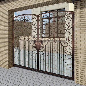 Clôture <span class=keywords><strong>en</strong></span> <span class=keywords><strong>fer</strong></span> de haute qualité Portes de cour <span class=keywords><strong>en</strong></span> <span class=keywords><strong>fer</strong></span> forgé Porte principale unique Porte extérieure <span class=keywords><strong>en</strong></span> <span class=keywords><strong>fer</strong></span> <span class=keywords><strong>Prix</strong></span> - Product Image 5