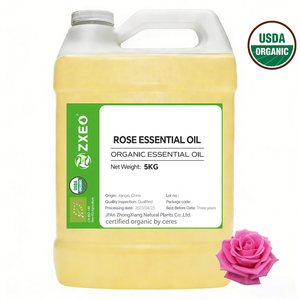 Huile Essentielle de Rose 100% Pure Biologique en Gros, Distillée à la Vapeur Naturelle pour Soins de la Peau et Diffuseurs de Parfum, Aromathérapie - Product Image 1