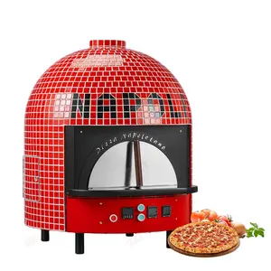 600 Degrees Celsius High Temperature Italy NAPOLI Pizza Electric Kiln Stone Oven Dome Italian Traditional Kiln Pizza Baking Oven