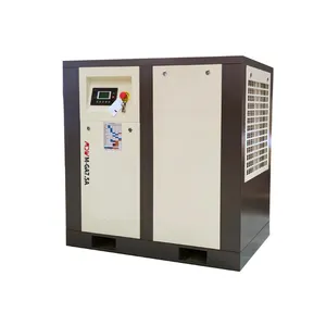 Compresor de tornillo de aire silencioso de 7,5 KW 10HP 10 HP 116psi 42cfm para industrial
