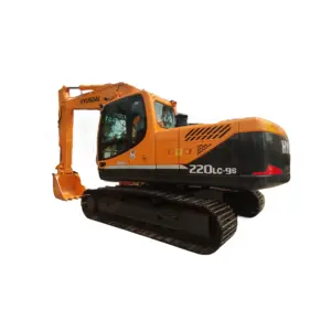 Excavateurs d'occasion 220 Hyundai Mini Excavator Mini Digger Machine Hyundai 220lc Excavator à vendre