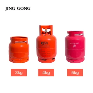 Thị trường Nam Phi gas hộp 3 kg 4 kg 5 kg 7 kg 9 kg 10 kg 15 kg rỗng gas hộp để bán nấu ăn LPG xi lanh