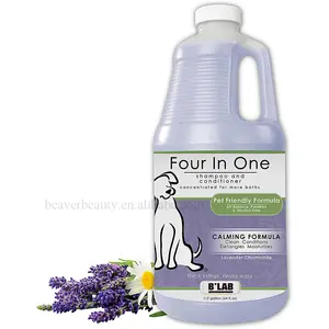 Private Label Organic Vegan Pet Cleaning & Bathing Shampoo per cani cura della toelettatura Pet Shower Shampoo e balsamo per cani