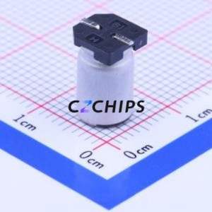 Condensateur électrolytique en aluminium SMD HU2G2R2M-CRE10, SMD, D6.3xL10.5mm 2.2uF 20% 400V 6.3mm - Product Image 2