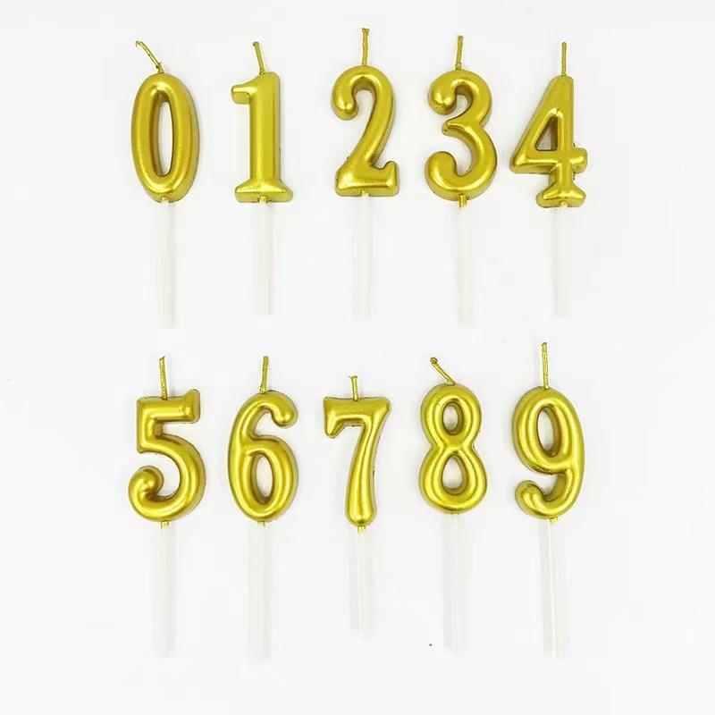 House Using Shape Colored Digital Candle Bulk Pack Paraffin Wax Numeric Alphabet Shape for ...