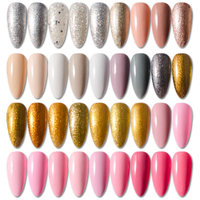 Vernis à ongles UV gel 8g haute densité à base d'eau française, végétalien, écologique, non toxique pour les fournitures de salon de manucure professionnel