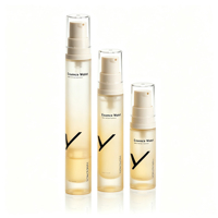 Flacons Airless de Luxe en PP Personnalisés par l'Usine Source, 5ml 10ml 15ml, Emballage Cosmétique pour Lotion Crème Soins Personnels, Logo Personnalisé